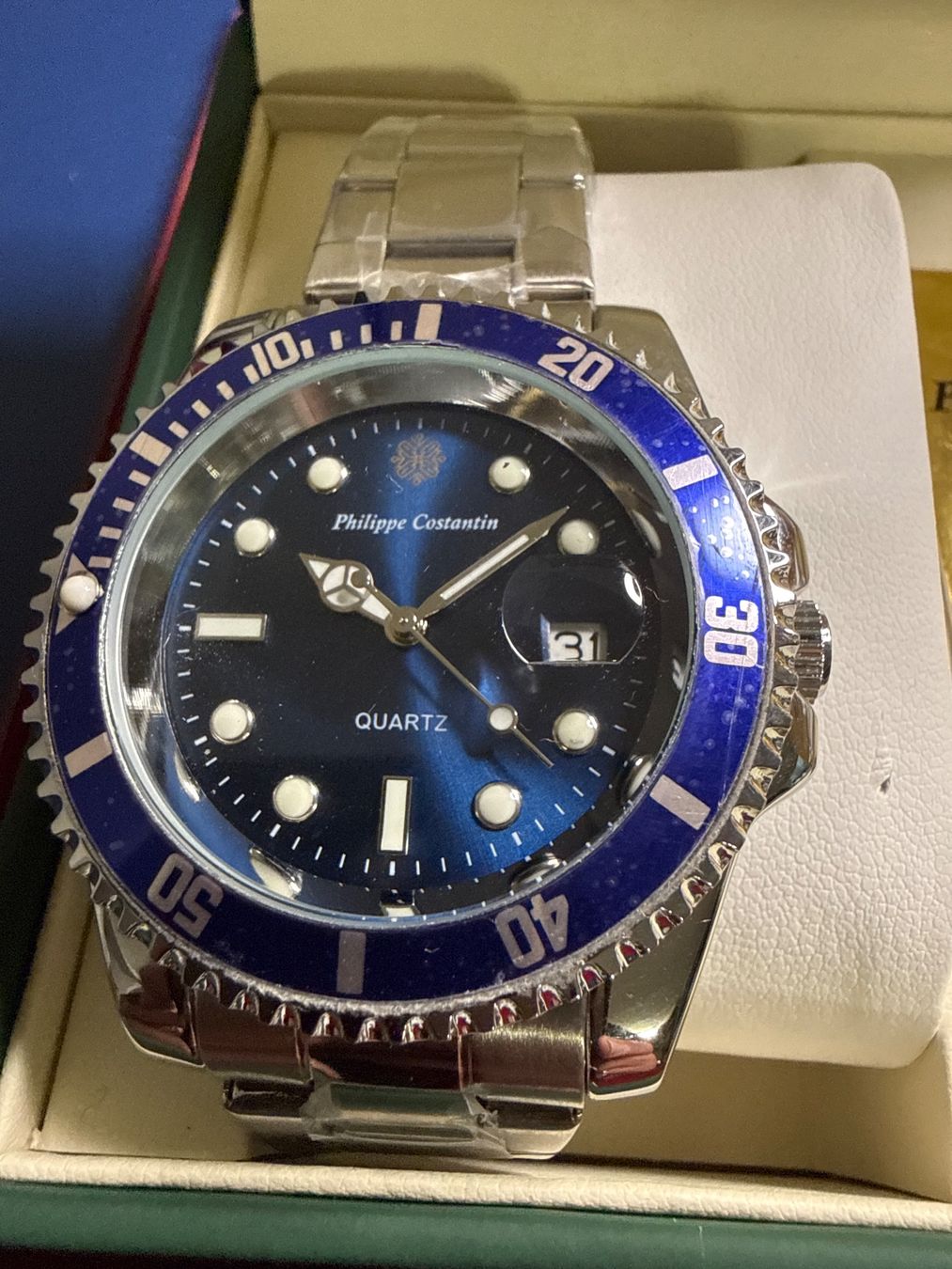 Orologi: Philippe Costantin Quarz 41 mm Neu – Nuovo (secondo la descrizione) da Pfeffingen venduto da Allhandelklgwatches