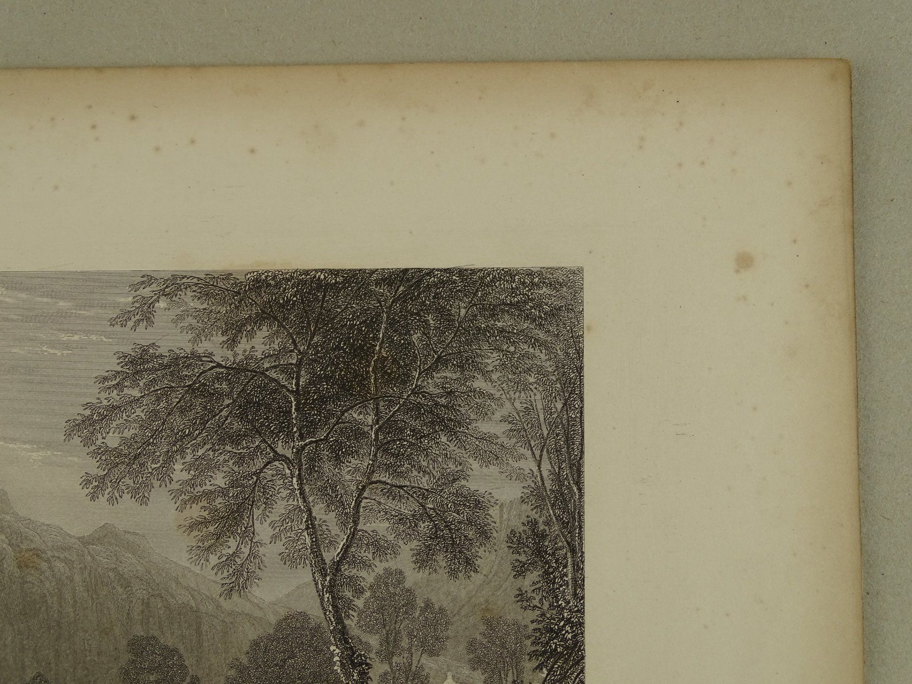 Incisioni: MARTIGNY LA BATIA, STAHLSTICH NACH BARTLETT 1836 – Usato da Grüningen venduto da Kartensammler 4