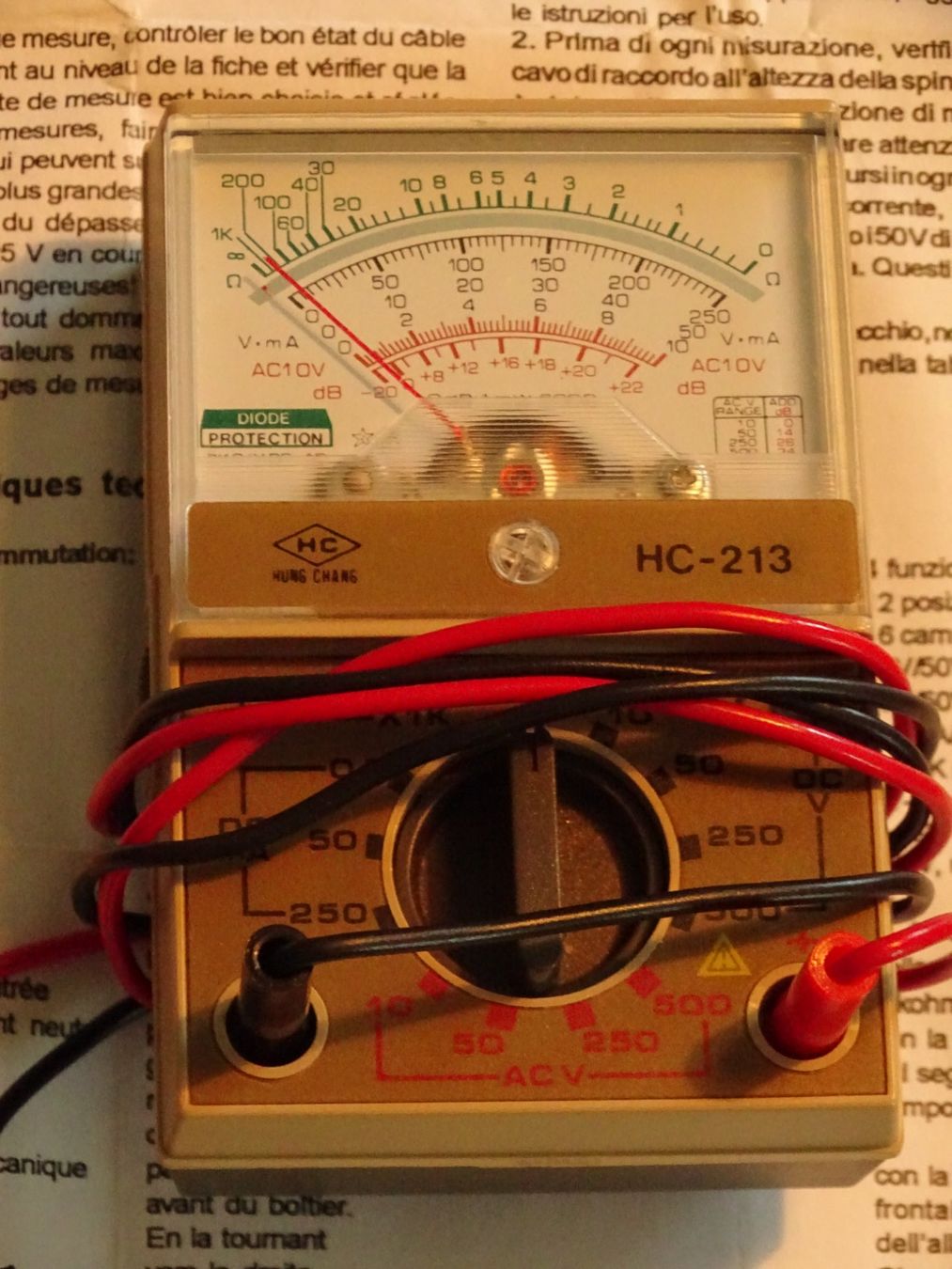 Messen: Kleines analoges Vielfachmessgerät – Gebraucht aus Hirzel von Musicman03 1