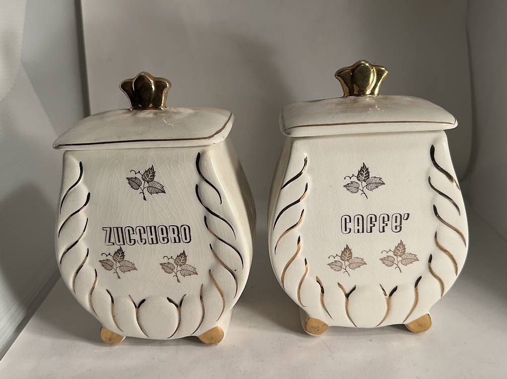 Cucine complete: Barattoli x caffè' zucchero vintage  – Usato da Cugnasco venduto da dilan1
