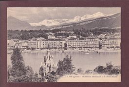 GENEVE - Partie de la rade
