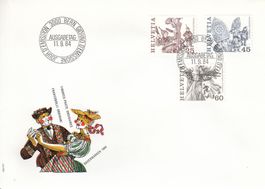 1984 Volksbräuche FDC