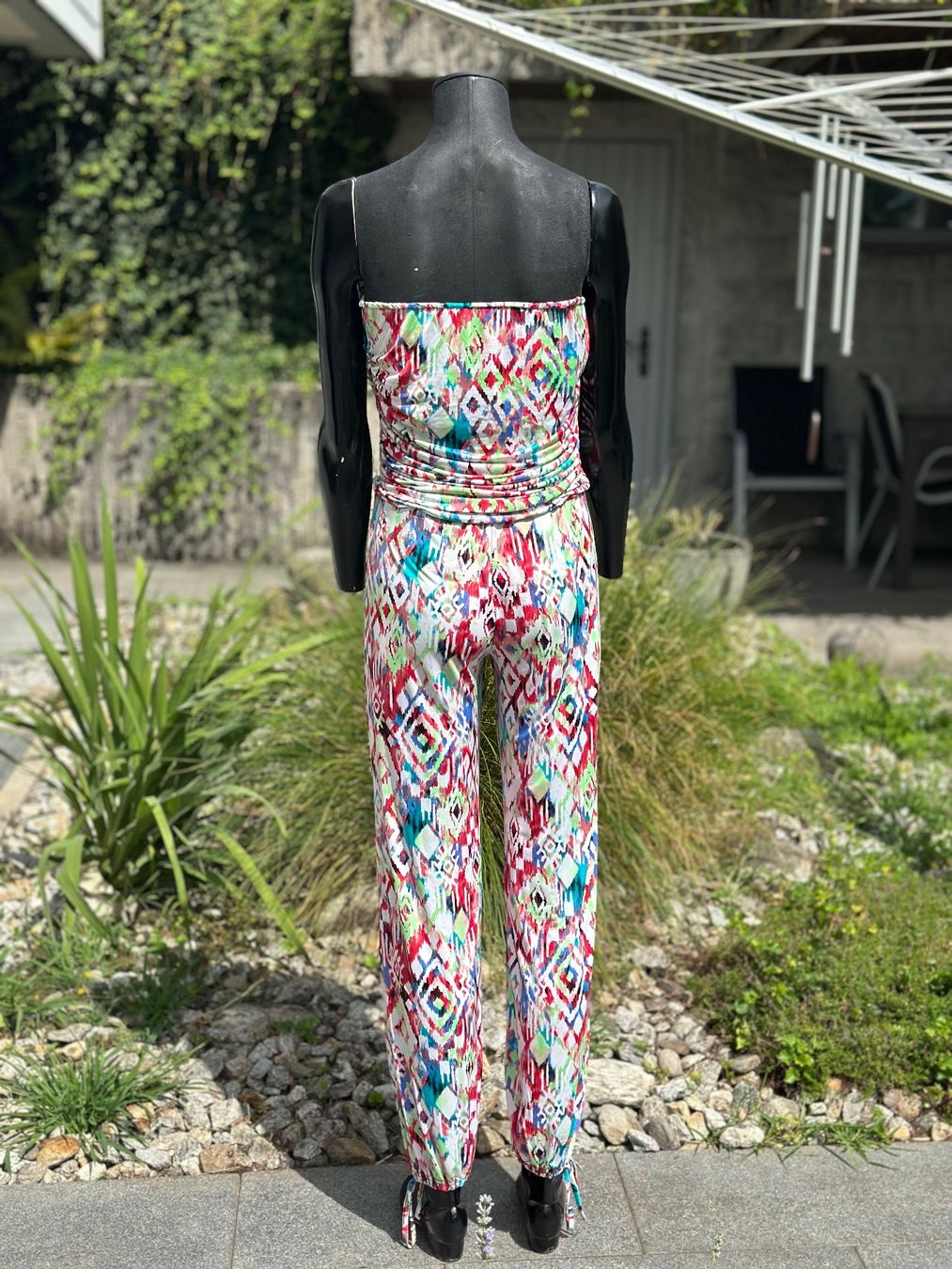 Tute: FIFILLES Jumpsuit bunt gemustert Gr. S/36 – Usato da Zufikon venduto da Modestil365 5