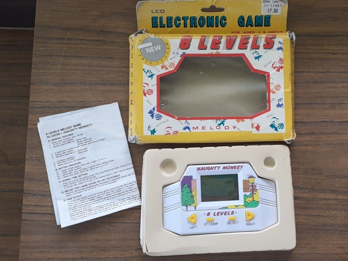 Giocattoli: LCD Game Naughty Monkey 1980er – Usato da Mörschwil venduto da lindaswunderkiste 8