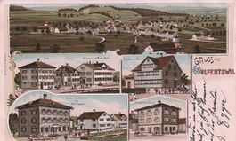 AK  Gruss aus Wolfertswil  Litho 1903
