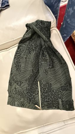 Versace Jeans, Olive/Schwarz Muster, Gr. 26/32, Top Zustand!