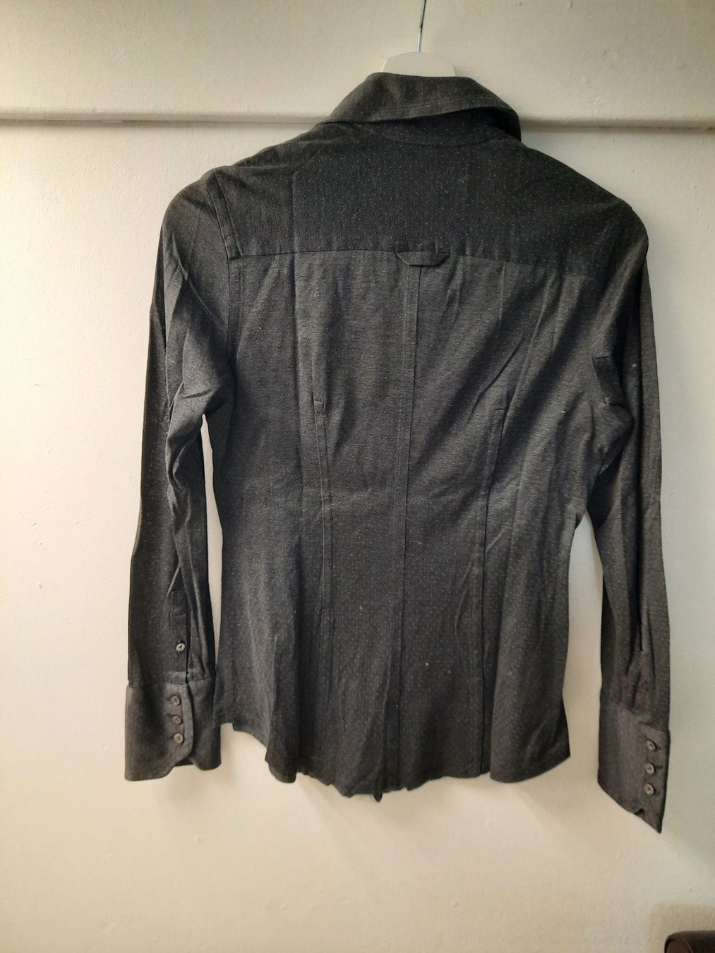 Van Laack Camicette: Van Laack Damen Bluse Dunkelgrau, Gr. 38 – Usato da Zürich venduto da RE-USE-ZURZACH-Care 1