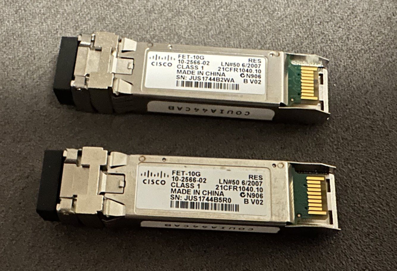 Cisco Hubs & Switches: Cisco FET-10G Fabric Extender Transceiver – Gebraucht aus Morges von jjoo