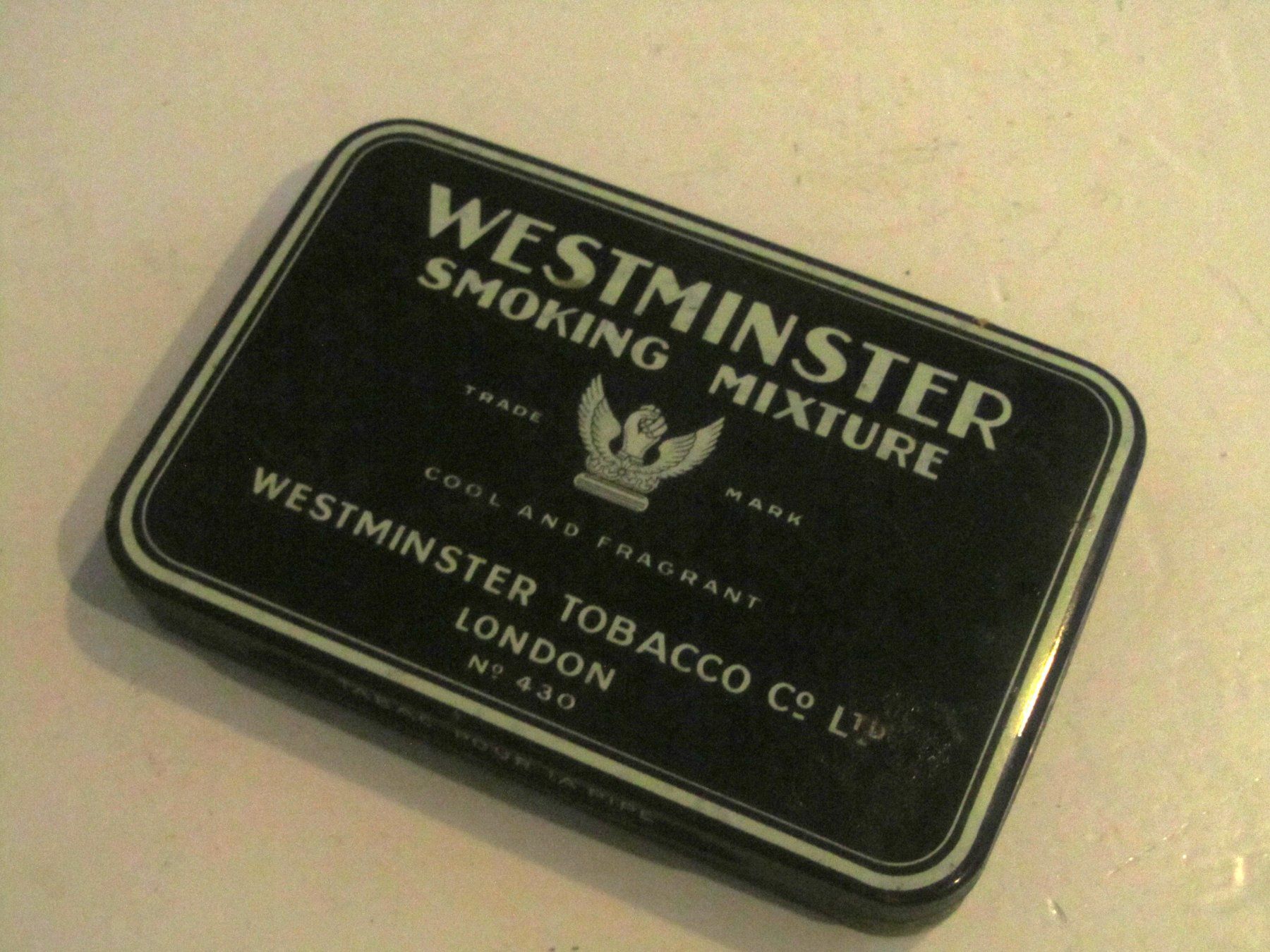 Barattoli: Westminster Smoking Mixture Tabakdose London – Usato da Seengen venduto da mikelele 2