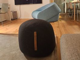 Hübsch Pouf Hocker - Wolle