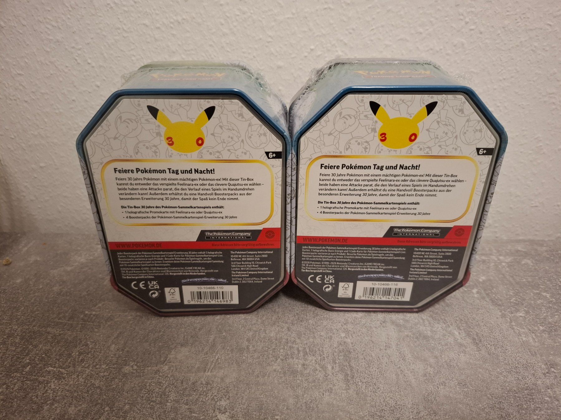Pokémon Sammelbilder & Trading cards: Pokémon 30th Celebration EX Tin-Box Set -DE- – Neu und originalverpackt aus Winterthur von andrekeller95 1