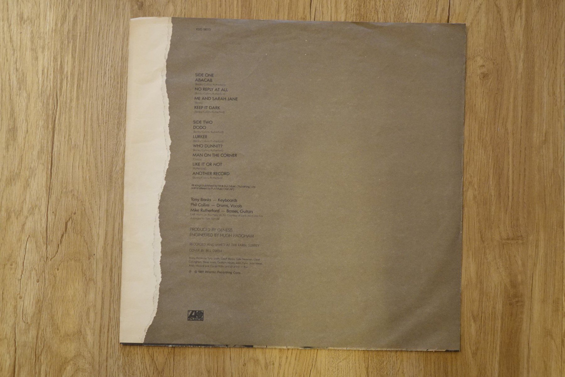 Dischi in vinile: Genesis - Abacab, Vinyl LP 1981 – Usato da Seuzach venduto da tiptop55 3