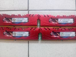 G.Skill 16Gb DDR4 4x4gb F4-2400C15Q-16GRR