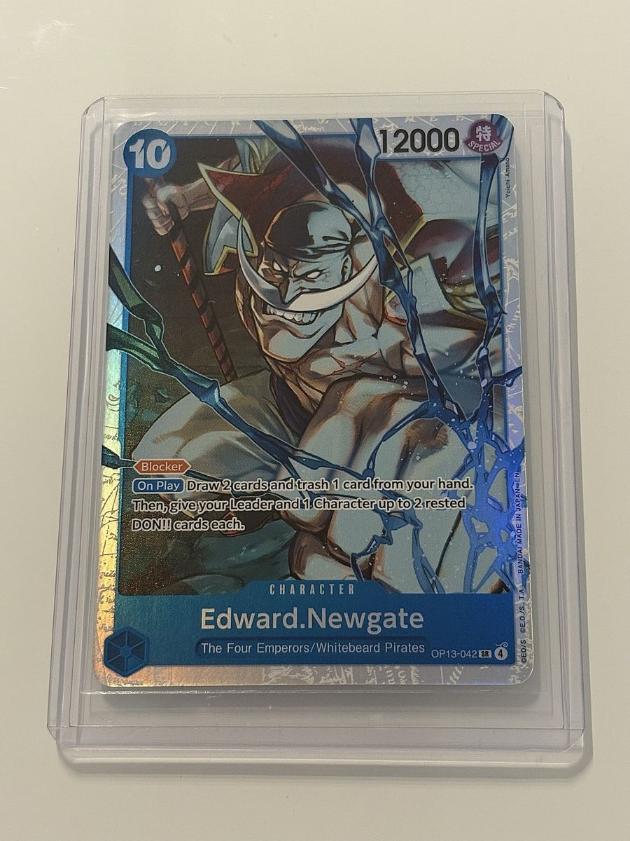 Bandai Cartes à collectionner: One Piece TCG - Edward.Newgate OP13-042 – Neuf (Voir description) à Pieterlen par Mira_o7
