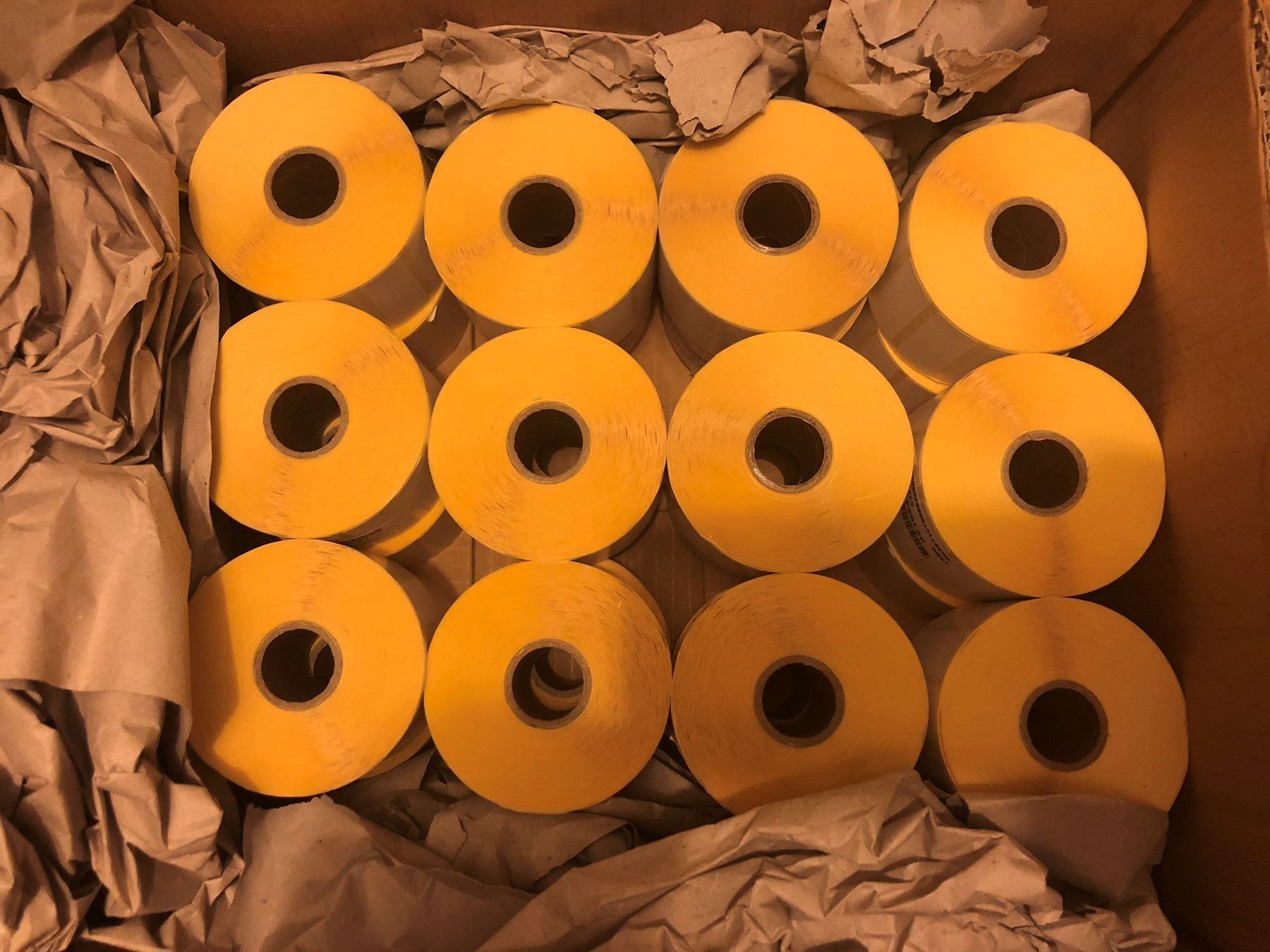 Stampanti: 24 Etikettenrollen Thermo 57x19 mm – Nuovo (secondo la descrizione) da Kestenholz venduto da Inna09 1