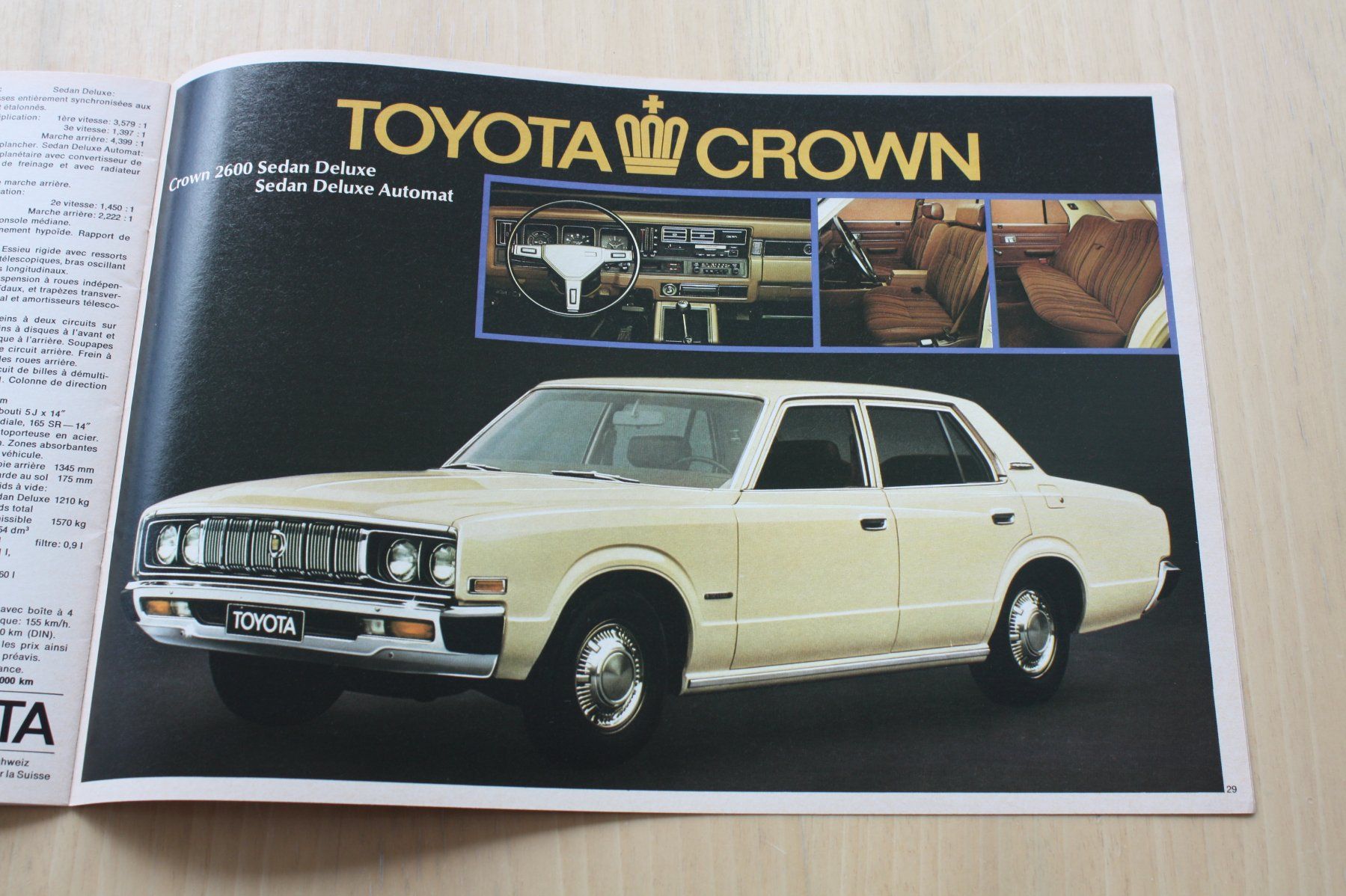 Toyota Documenti: Toyota CH-Prospekt 1975 – Usato da Wikon venduto da erwin400 9