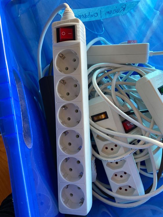 KTMC Verlängerungskabel 6,8 M 16 AWG – Außenkabel Mit Erdungsstecker, Wetterfest, 13A/1625W