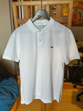 Lacoste White Polo