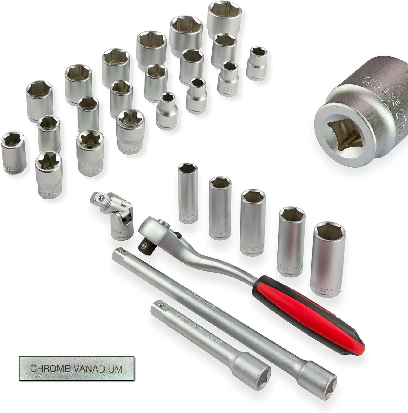 Tous les outils: Steckschlüssel Ratschen Satz 85tlg – Neuf avec emballage d'origine à Bottighofen par zaap 3