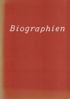 Biographien Bernisches Historisches Museum