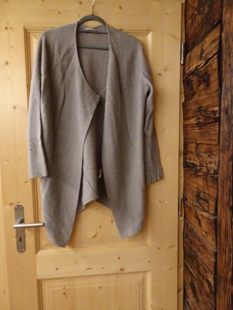 Hellbraune Kaschmir Strickjacke von ftc Gr. L - 426258
