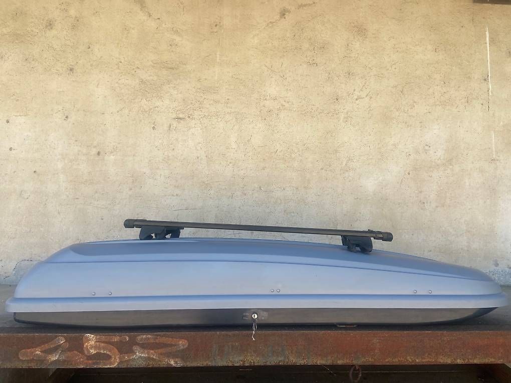 Box da tetto: XL Dachox Thule Ocean 500 mit oder ohne Träger – Usato da Leuzigen venduto da Doppelrad