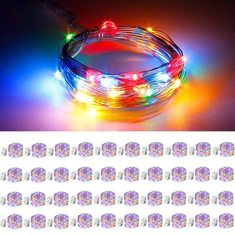 Ghirlande e barre luminose: Lichterkette 2m, 3 verschiedene Modi, 20 LED – Nuovo e nell'imballaggio originale da Wettingen venduto da Chnoelleli 2
