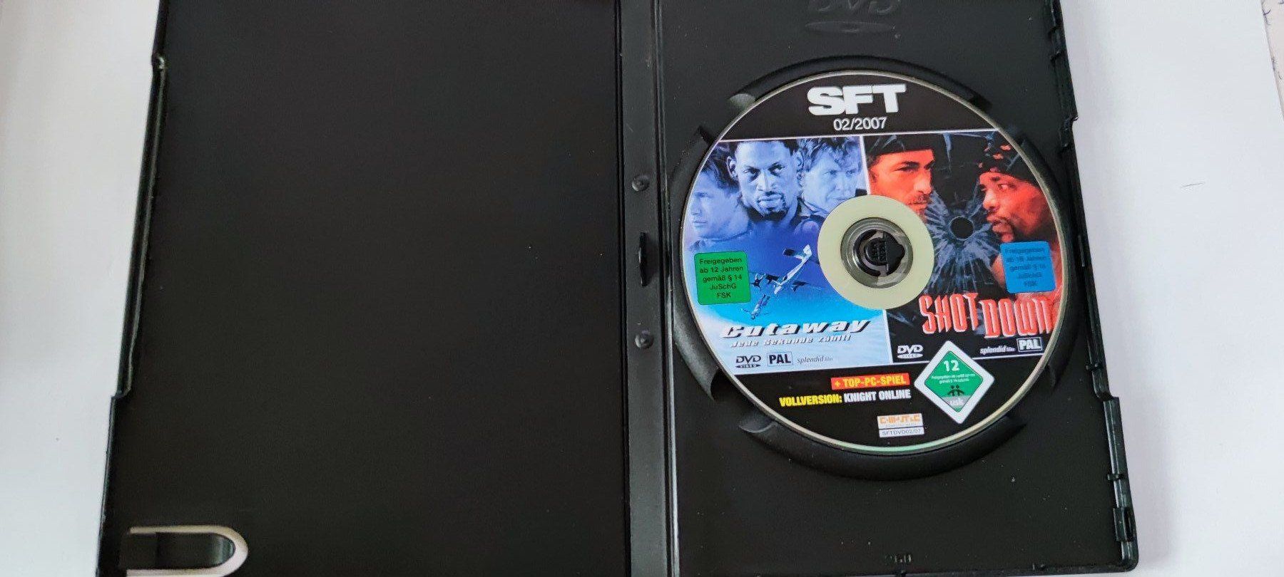 Alle DVDs: Cutaway & Shot Down (2 Spielfilme) – Gebraucht aus Laufenburg von Toni5010 1
