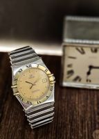 Omega Constellation, Gold und Edelstahl aus Quarz 2000er