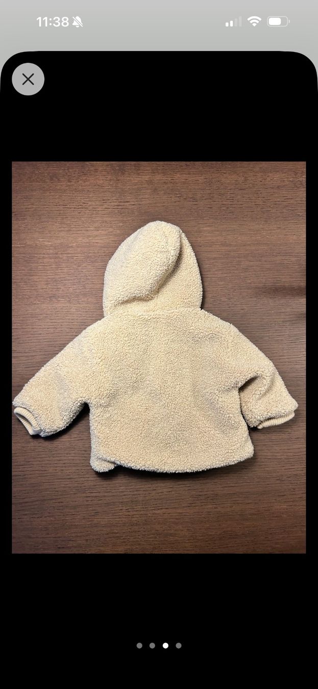 Zara Jacken & Mäntel: Teddy Mantel Gr. 74 – Gebraucht aus Birmensdorf ZH von vic_mv7m 2
