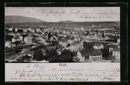 AK Rüti, Totale aus der Vogelschau
