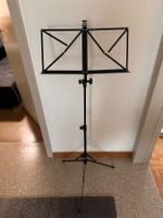 Notenständer K&M Music Stand Schwarz mit Notenhalter gebr...