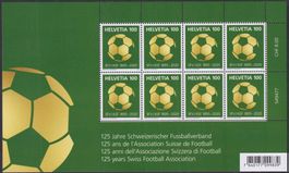 2020, Nr.1771 (Fussballverband) Zierbogen postfrisch **.