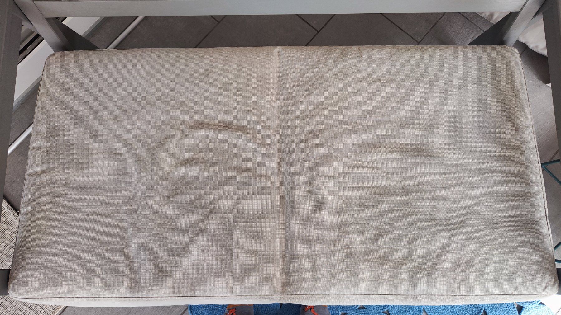 Ikea Panchine: 2er Holzsitzbank grau von IKEA – Usato da Horriwil venduto da dabaKA 1