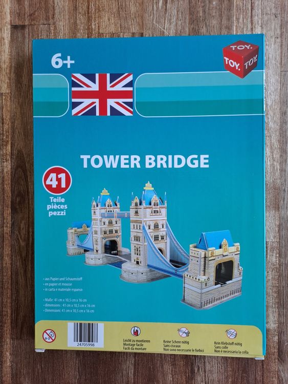 Tower bridge London 3D puzzle (Neu und originalverpackt) in Saubraz für ...