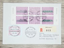 CL18 Enveloppe + Timbre Suisse 1982