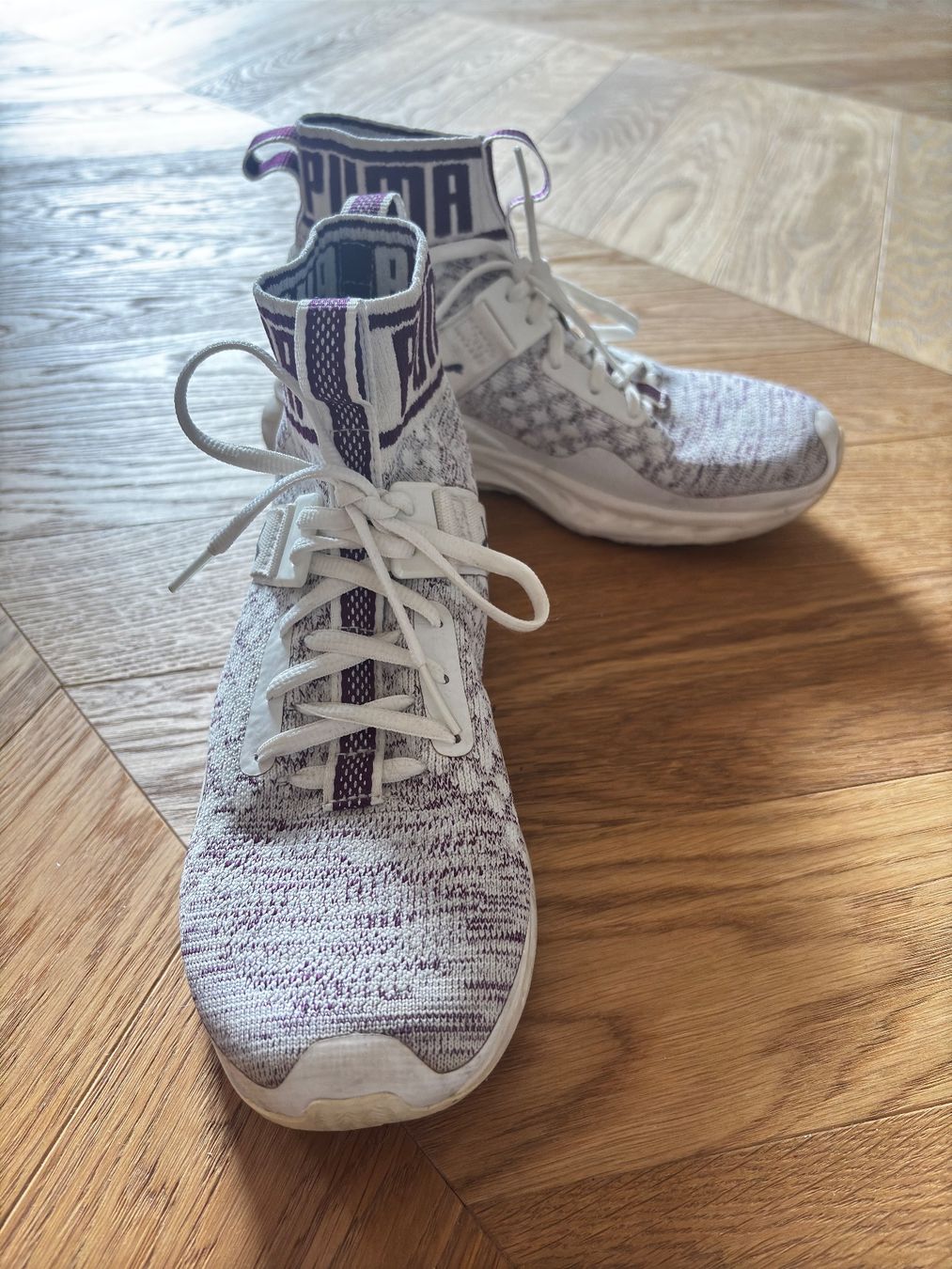 Puma Scarpe da donna: Puma Ignite 3 Evoknit Mid 'White' Größe EUR37 – Usato da Kriens venduto da qij_5ghs 1