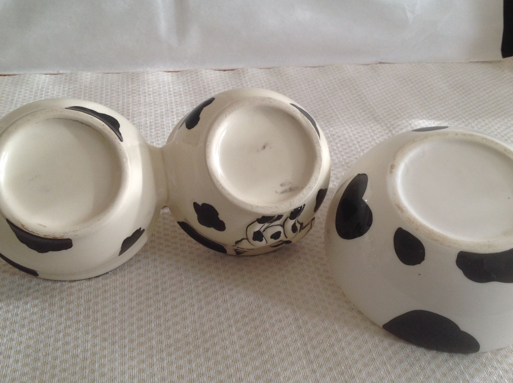 Ciotole: Bols  avec décors de vache – Usato da Sion venduto da accroshoes 3