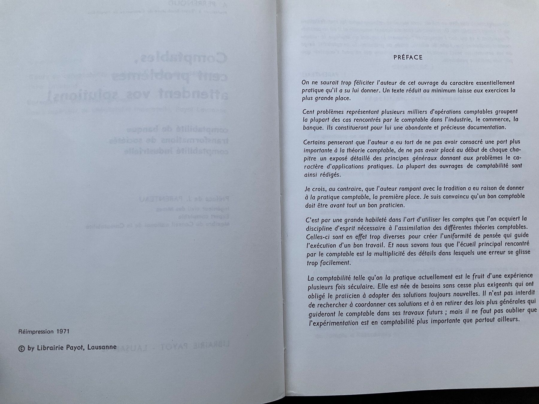 Bücher: Comptables, 100 problèmes, vos solutions A. Perrenoud – Gebraucht aus Avenches von Lactobacille 1