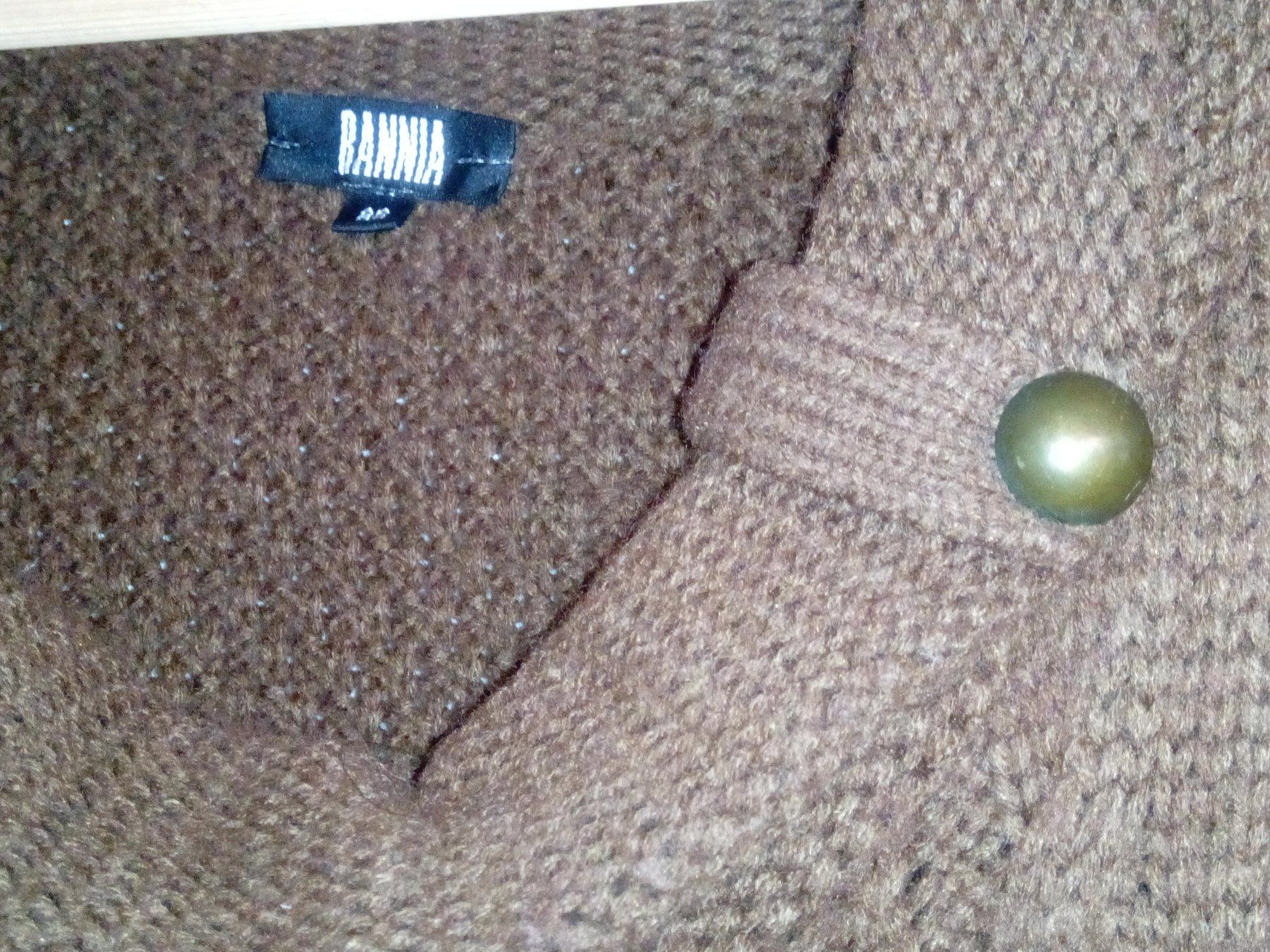 Vestiti: Elegantes, Strick-Kleid mit Zopfmuster – Usato da Zürich venduto da Mitzi6 2
