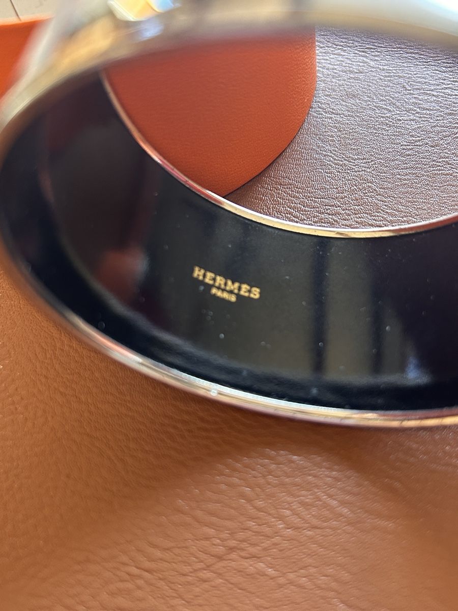 Hermès Armbänder & -reifen: bracelet jonc en émail Hermès – Gebraucht aus St-Cergue von pinkgreen 4