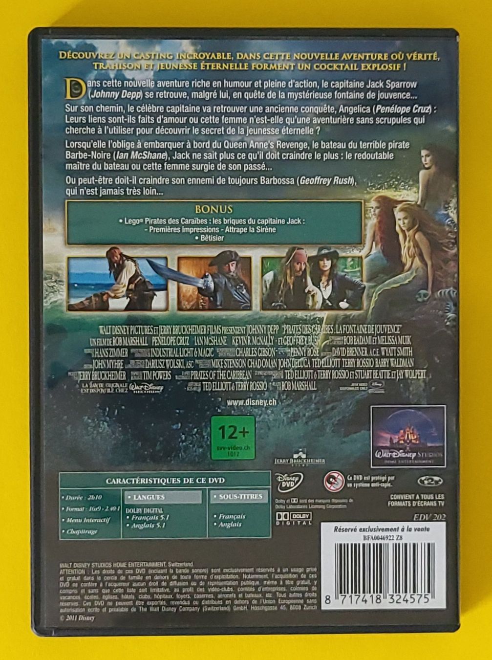 Tutti i DVDs: DVD - Pirates des Caraibes I à IV – Usato da Pully venduto da Stewoui 7