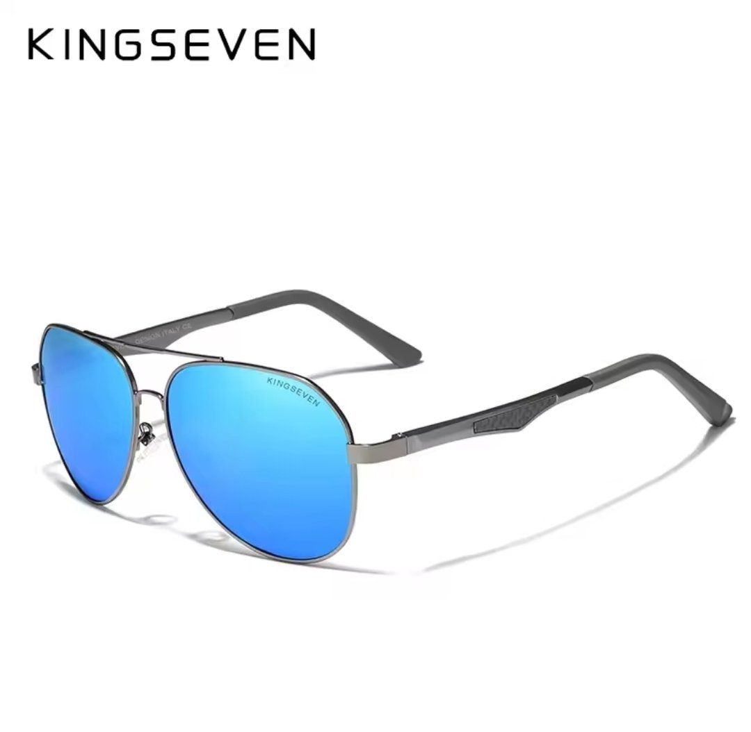 Occhiali & Lenti: Herren Sonnenbrille Kingseven – Nuovo e nell'imballaggio originale da Suhr venduto da sjay.Cv 1