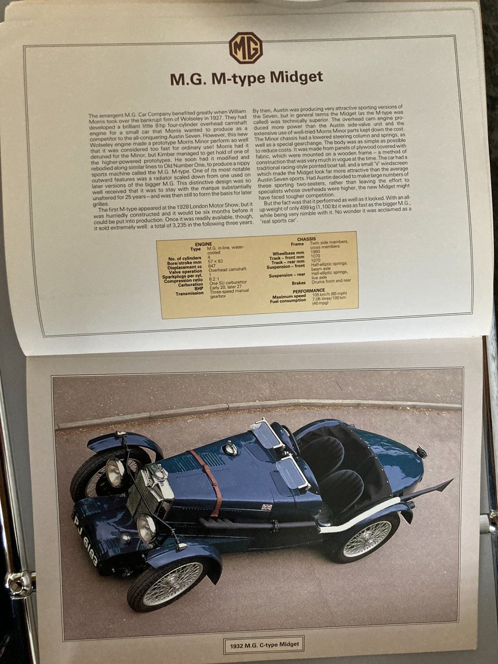 Libri: MG. Buch v. Chris Harvey 1885 Posterbook – Usato da Schenkon venduto da Angelikahu 2
