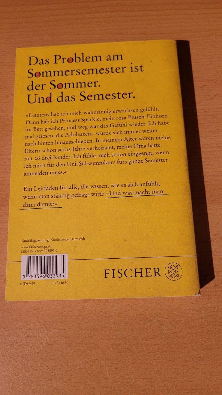 Libri: Buch: Nächstes Semester wird alles anders... – Usato da Effretikon venduto da FoFo182 1