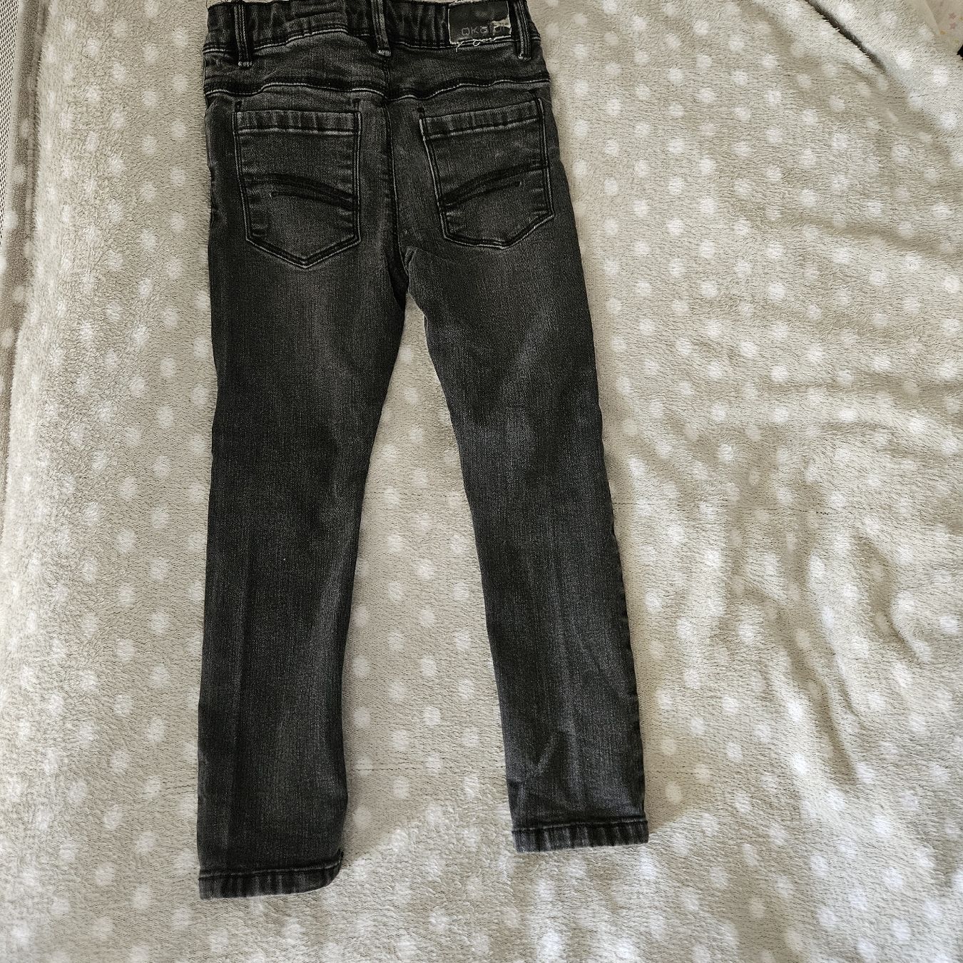 Pantaloni: Schwarze Jeans, Grösse 116, Jungs/Mädchen – Nuovo (secondo la descrizione) da Herrliberg venduto da daki0017 3
