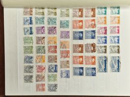 CH 1932-86 mit Flug - gestempelt - teils mehrfach!