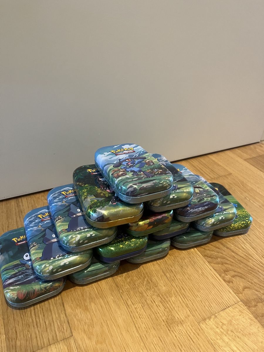Cartoline: 15 Pokémon-Mini-Tins mit Karten – Usato da Frauenfeld venduto da LarsuuU