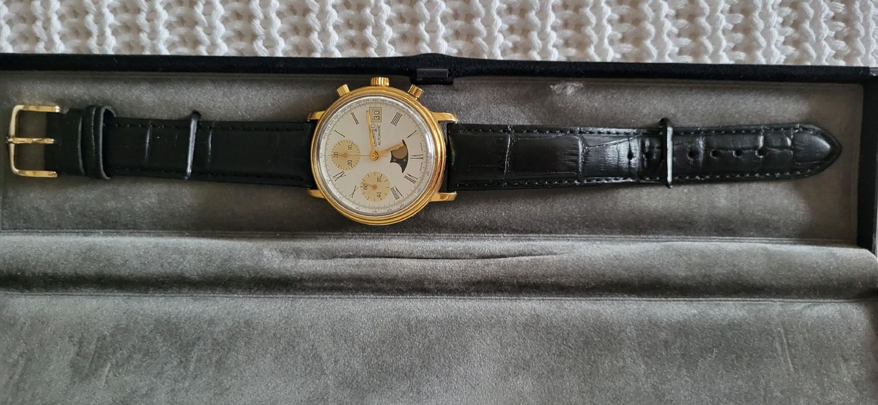 Eberhard & Co. Orologi: Eberhard chronographe Tachymètre - Edition limitée – Nuovo (secondo la descrizione) da Rances venduto da JEA09 3