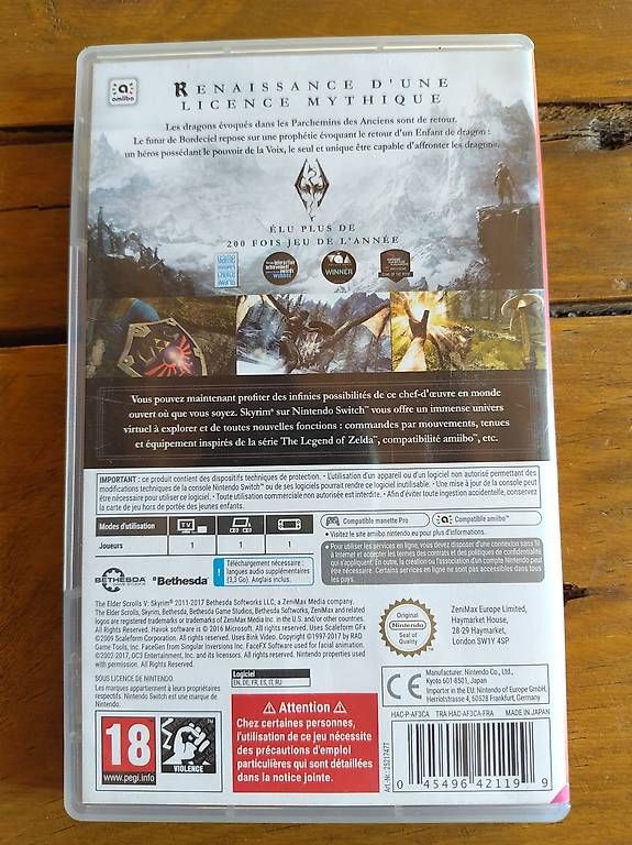 Giochi: Skyrim (Nintendo Switch) – Usato da Brent venduto da verbouxjeremy 2